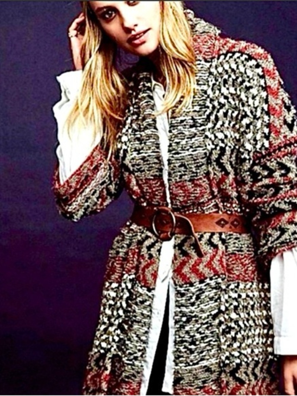 Free People "Iona" Cardigan size small